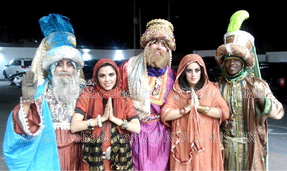 REYES MAGOS Y AYUDANTES EN VILLA DANIELLI