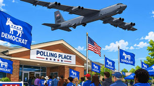 B52s needed to protect the voting booths
