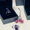 Miniatura: Anillo Amatista rombo plata