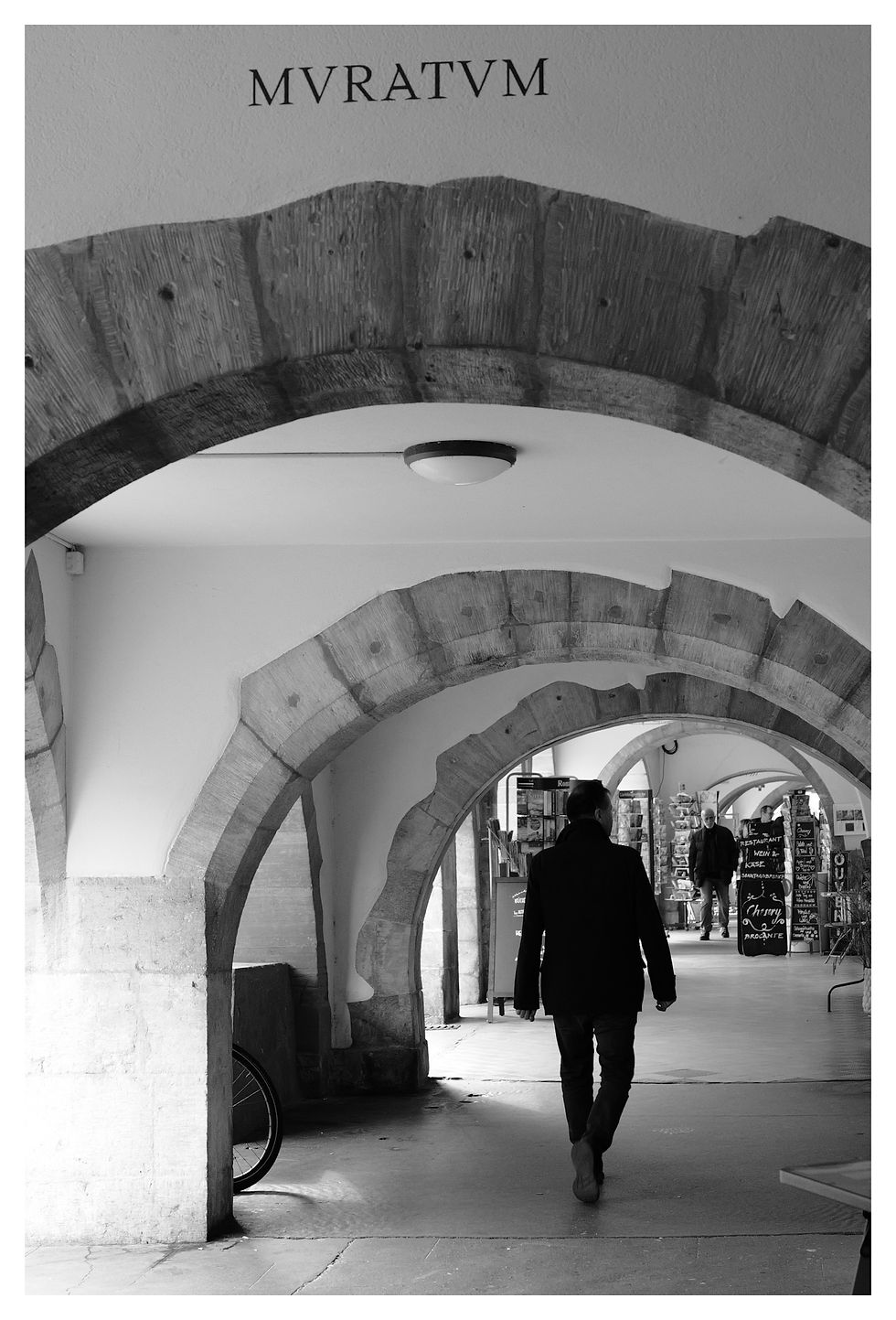 Die Arkaden von Murten