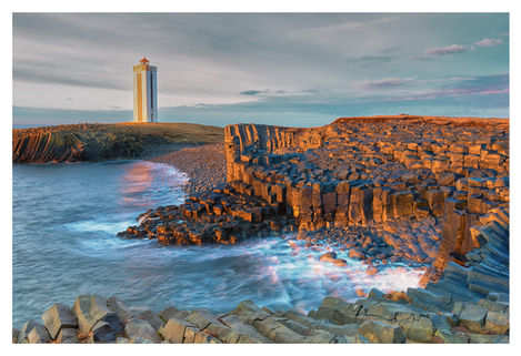 Licht über dem Basalt