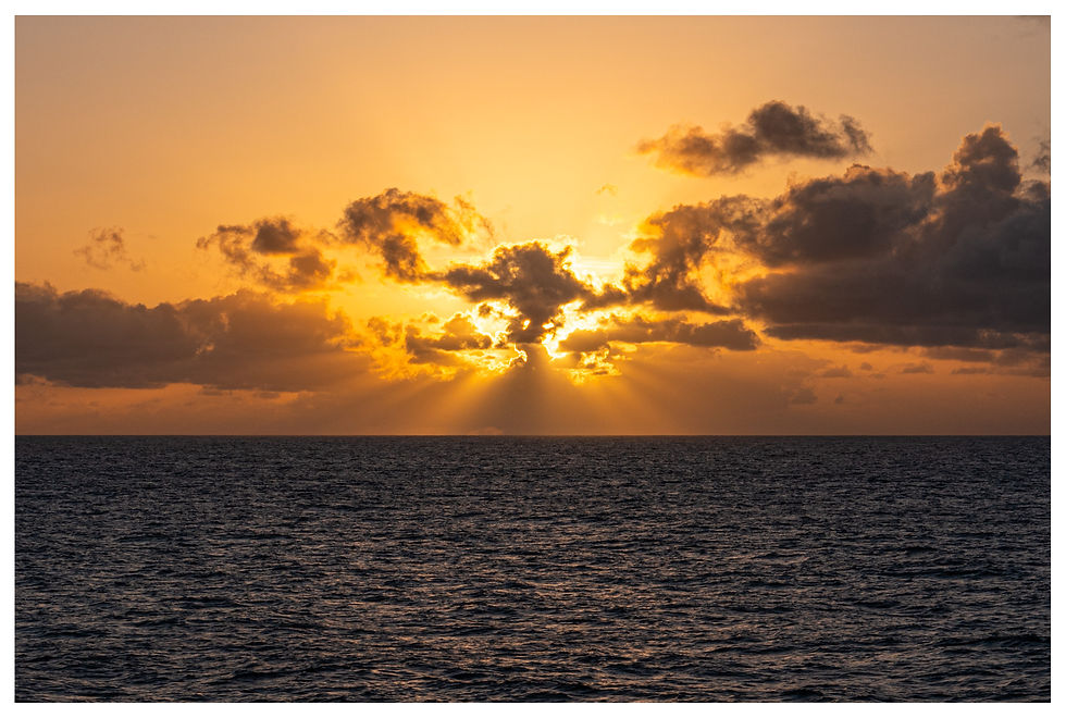 Sonnenuntergang Seychellen
