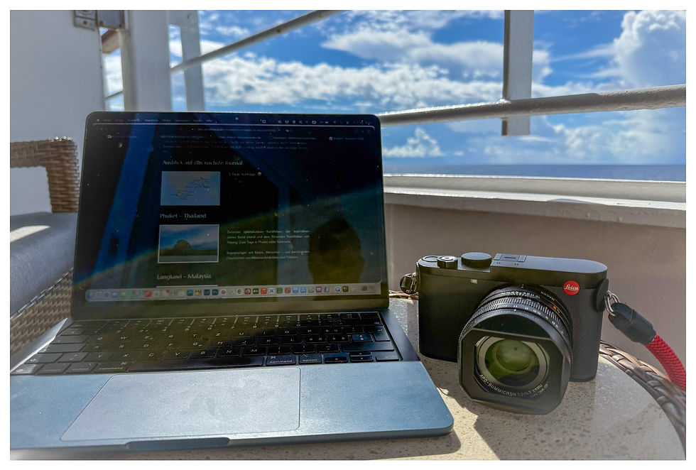 Macbook Air mit Leica Q3 43