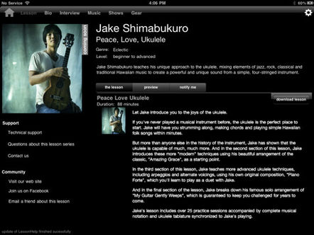 Jake Shimabukuro – iPad
