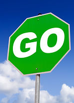 Green Go Sign