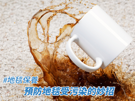 預防地毯受污染的妙招