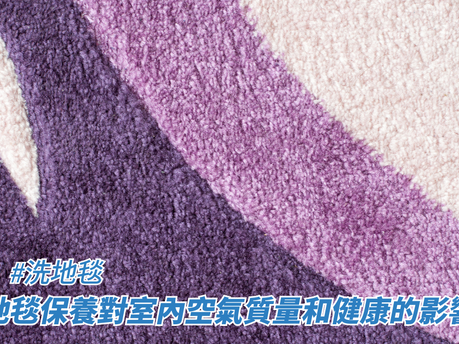 地毯保養對室內空氣質量和健康的影響