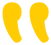 Guillemet ouvert Jaune.png