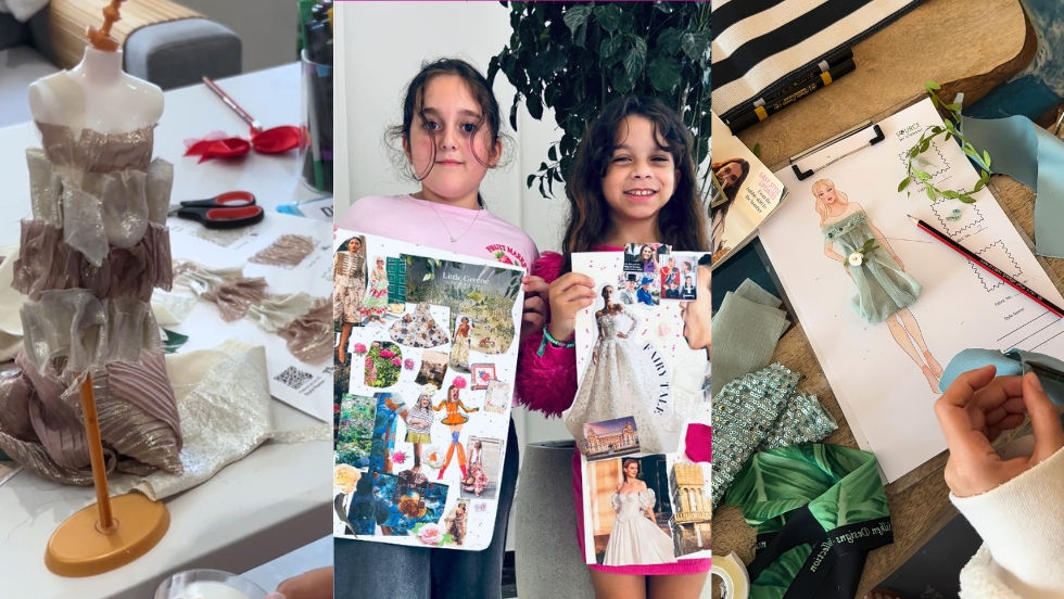 ✂️ Dubai Summer Camp 2026- Mini Fashion Design Studio ✂️