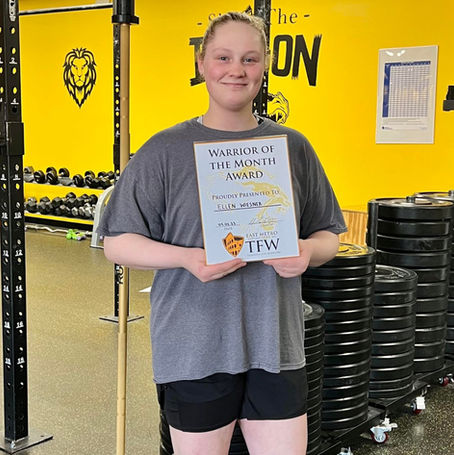 Ellen Is The May Warrior Of The Month