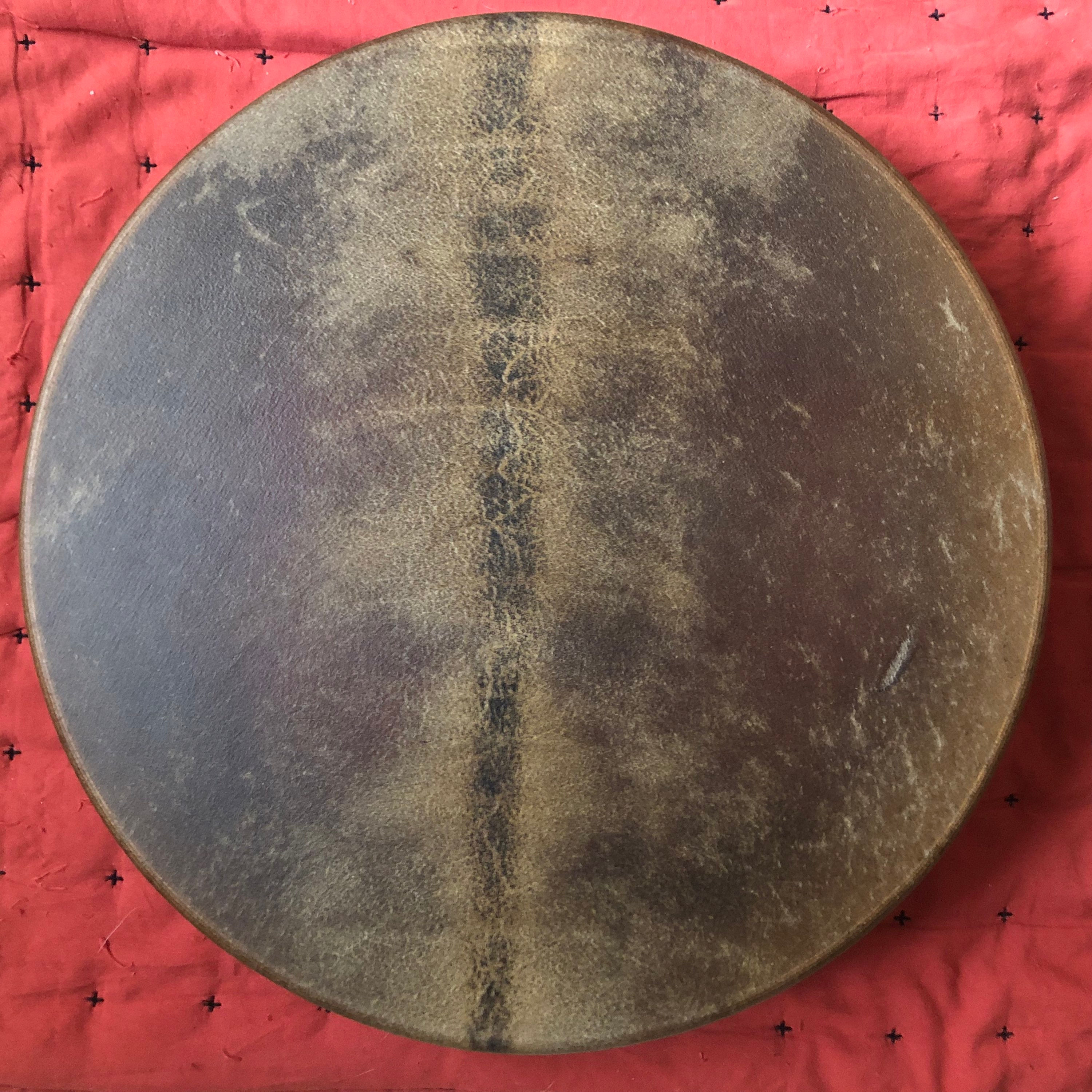 Newly crafted! 15” Buffalo hide Spirit Drum
