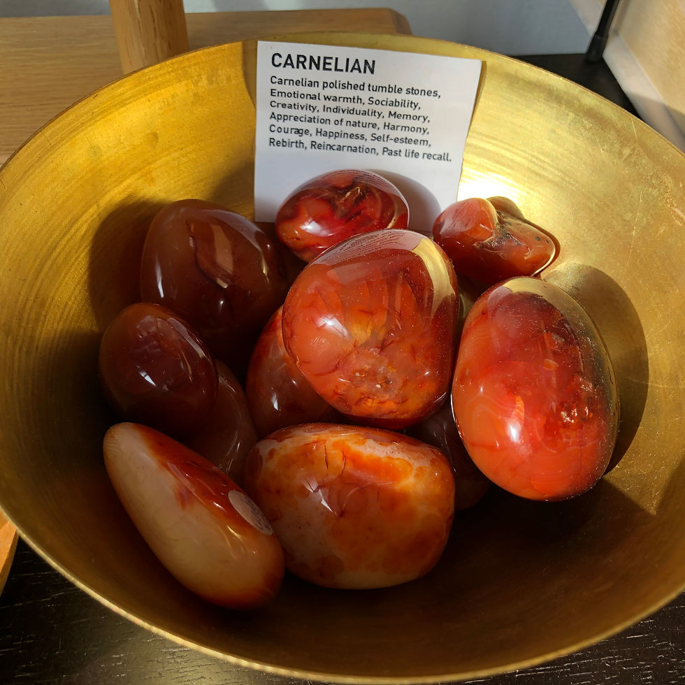 Tibetan Carnelian Tumble