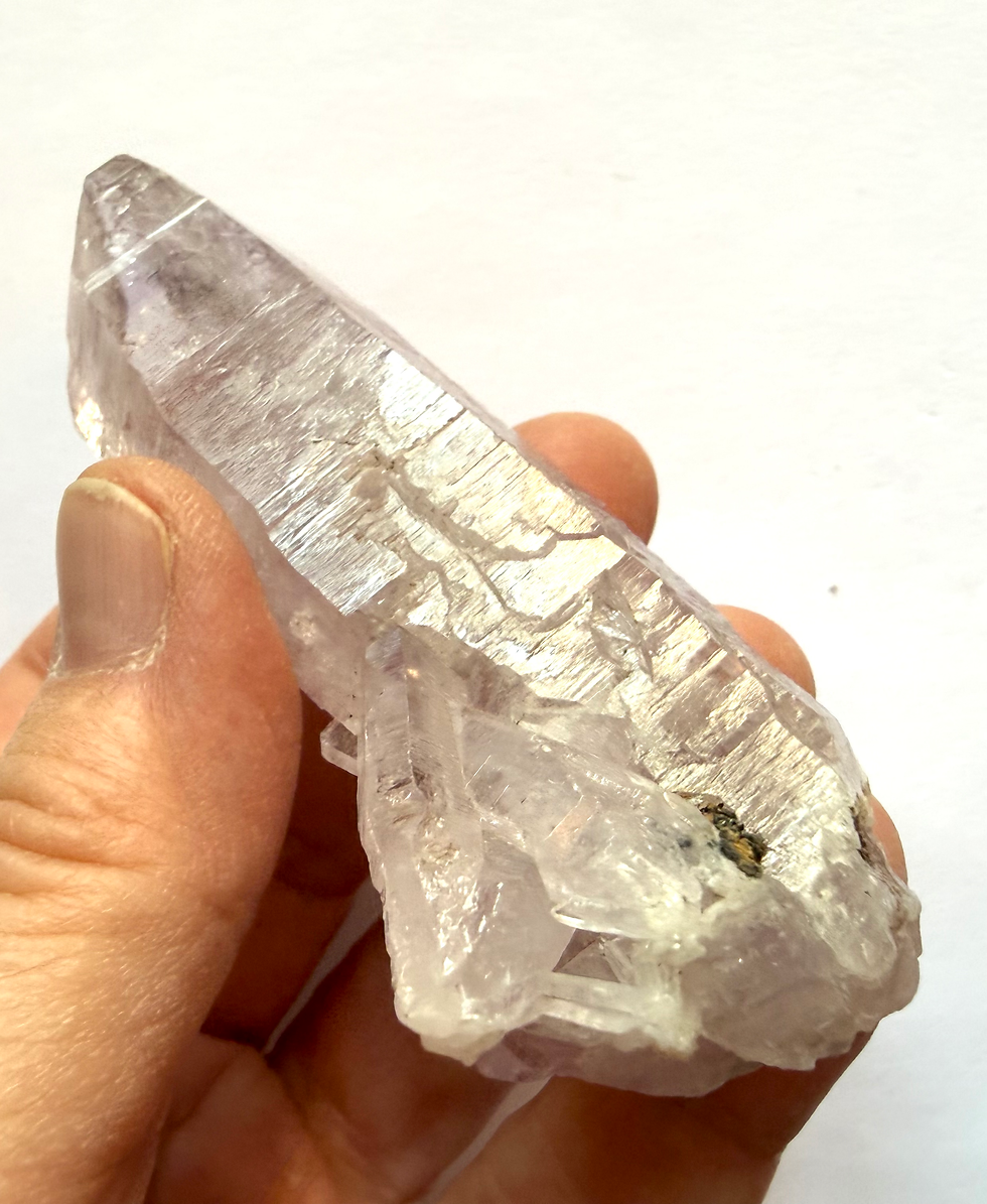 Large Vera Cruz Amethyst Point Naturally etched #1
