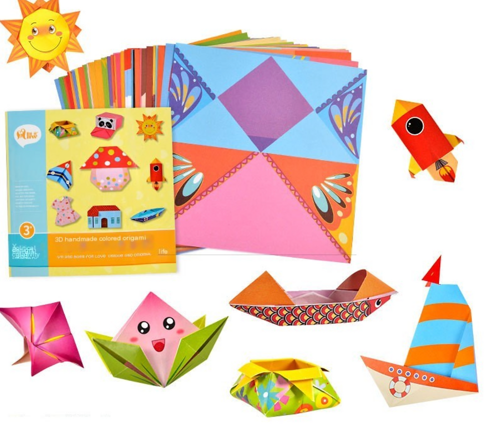 Miniatura: Kids DIY Colorful Origami Kit