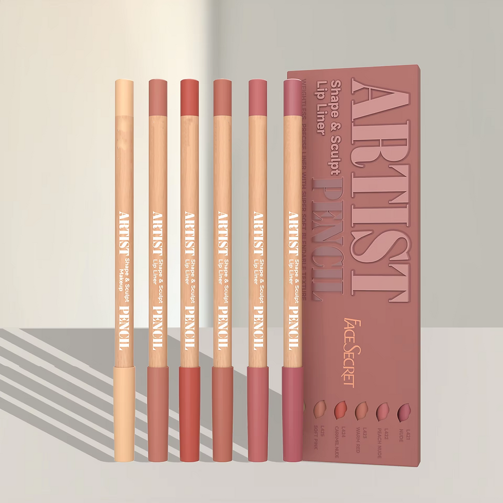 Miniatura: Face Secret Artist Shape Sculpt Lip Liner Pencil Set, Weightless Precise Liner w