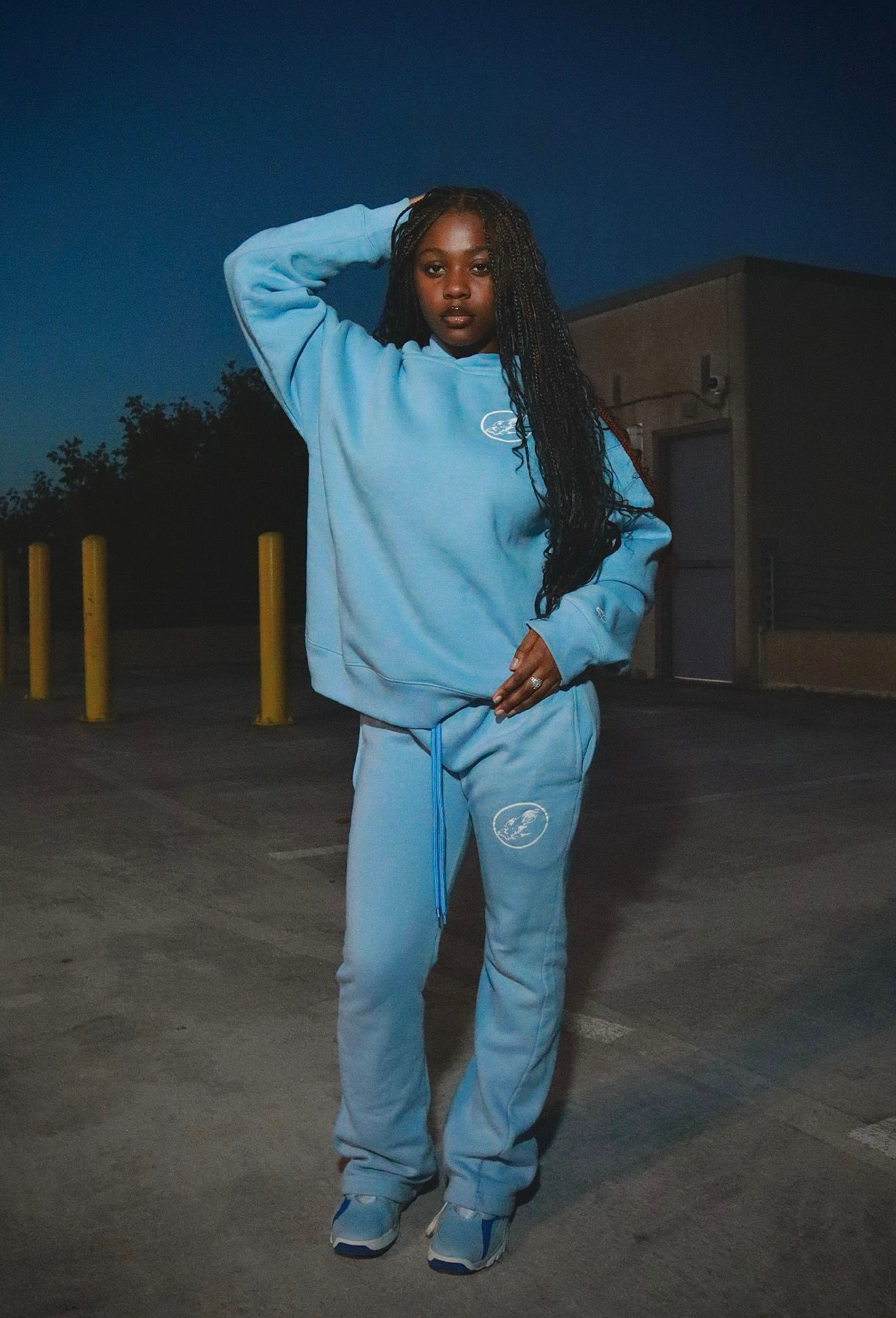 ECLIPSE BLUE HOODIE