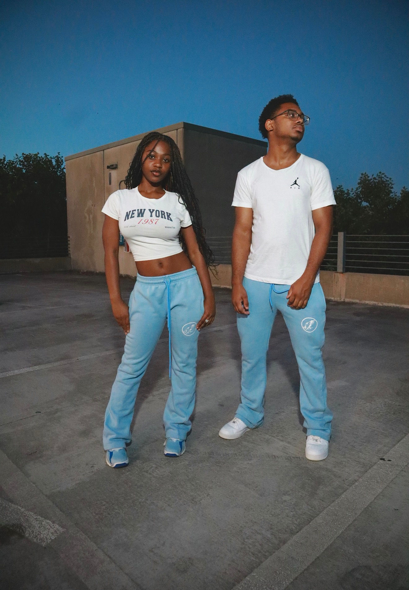 ECLIPSE BLUE SWEATPANTS 