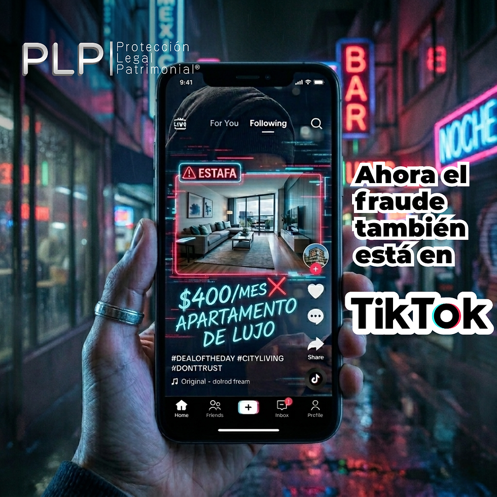 De Facebook a TikTok: así evolucionan los fraudes inmobiliarios