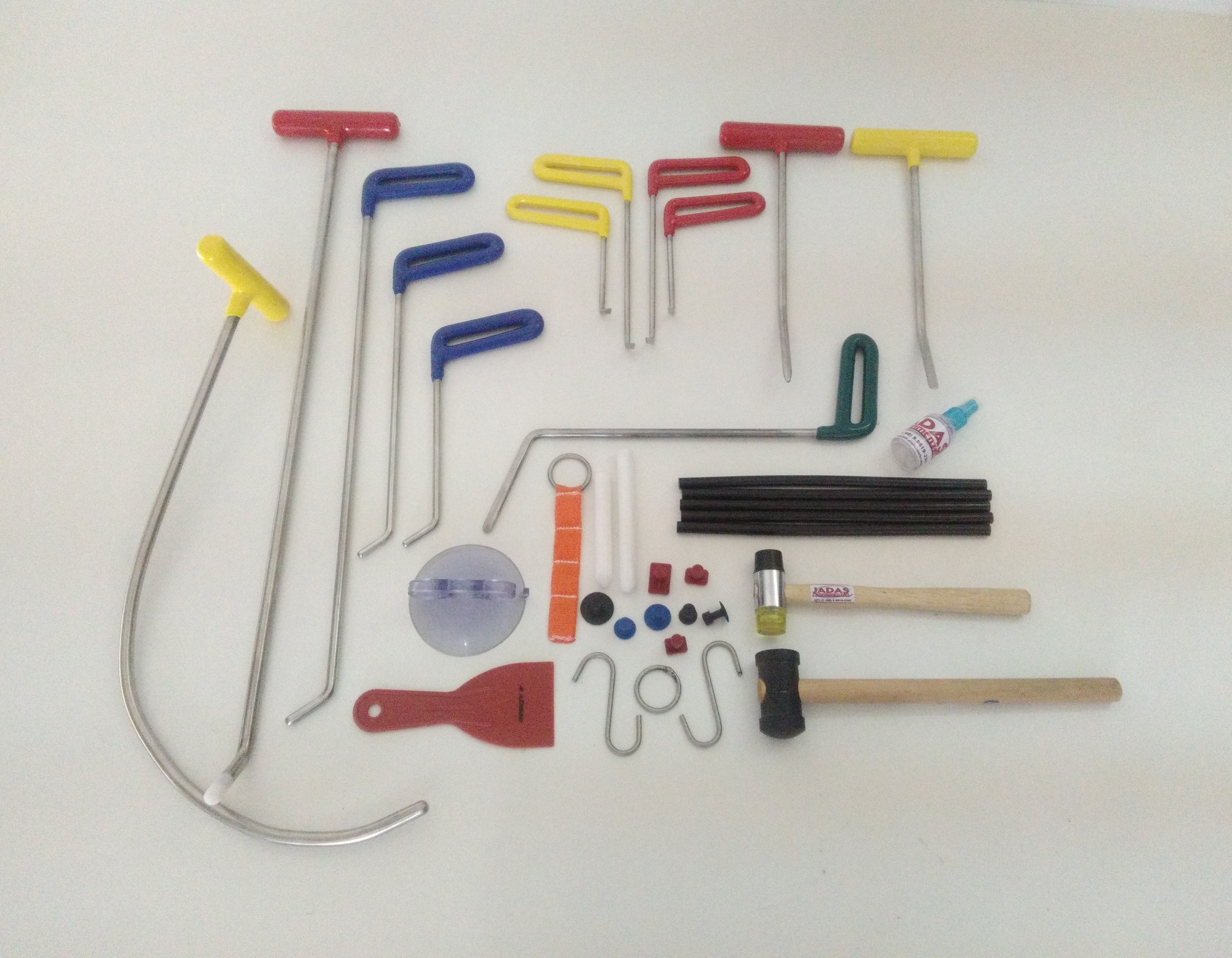 KIT DE HASTES E ACESSÓRIOS. (FJ)