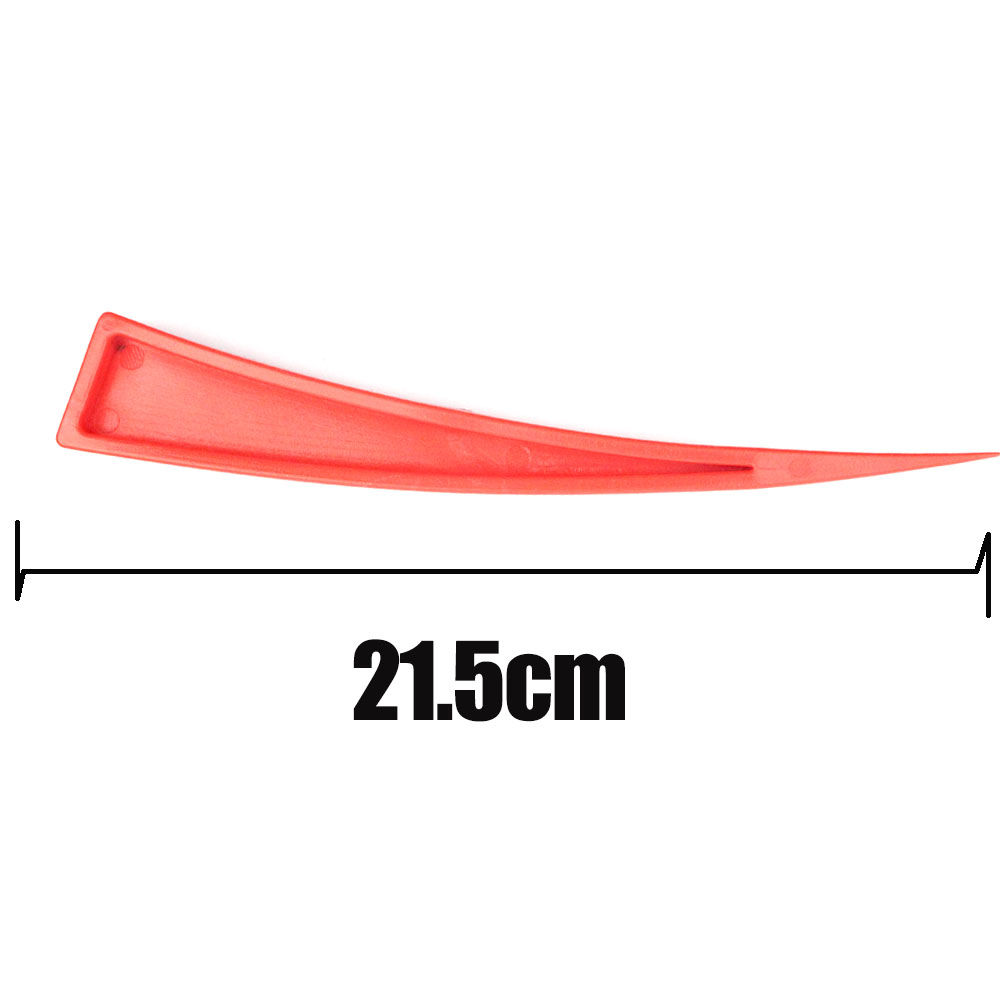 CUNHA DE PLASTICO, PARA FASTAR O VIDRO DA PORTA.