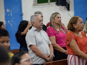 Missa em ação de graça na Igreja Nossa Senhora de Nazaré