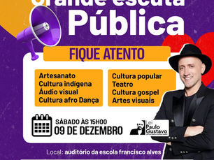 Participe da Grande Escuta Pública em Amapá!