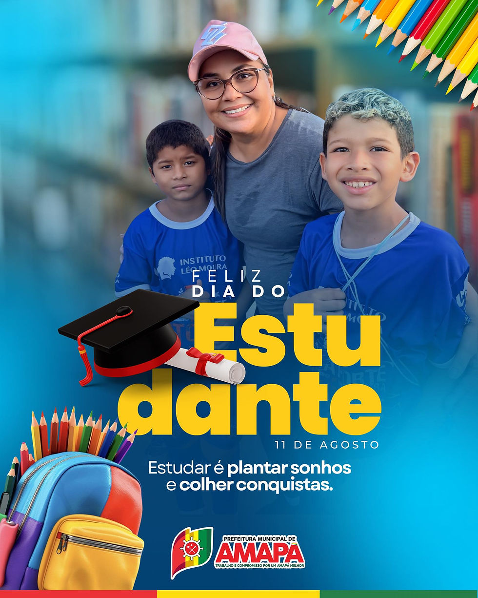 Dia do Estudante – 11 de Agosto