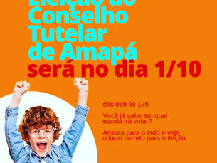 Eleição do Conselho Tutelar de Amapá