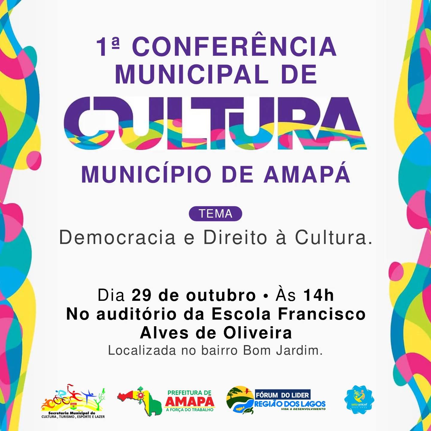 Primeira Conferência Municipal de Cultura em Amapá