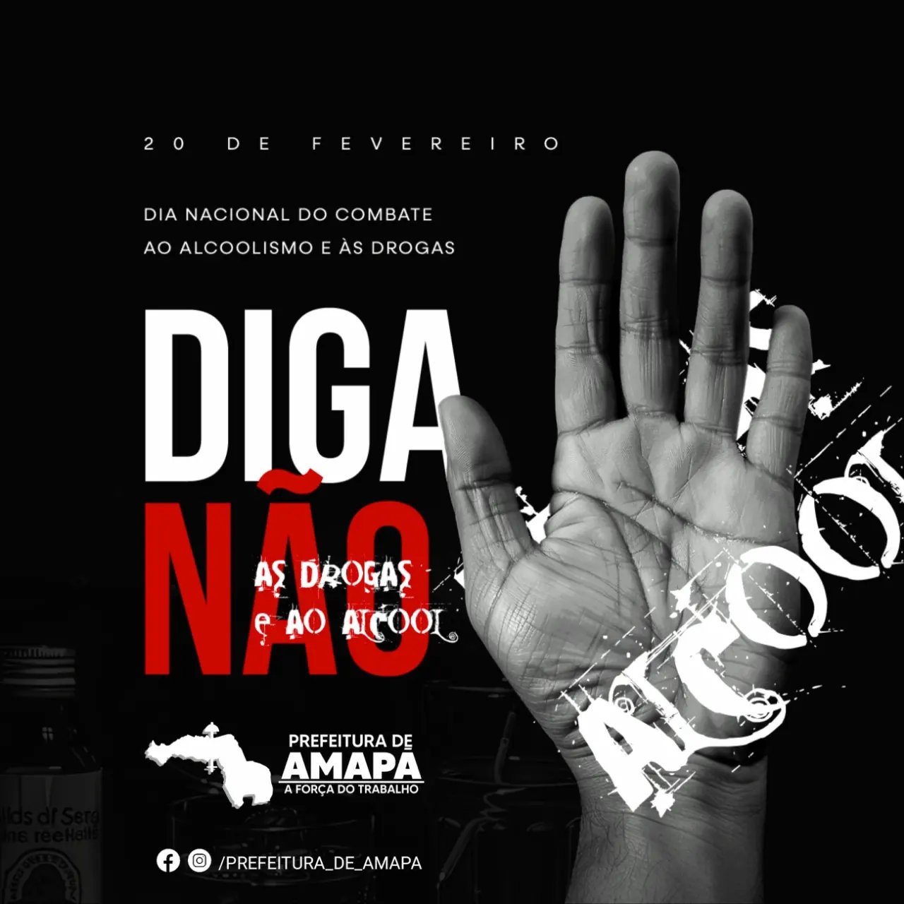 Dia Nacional do Combate ao Alcoolismo e às Drogas
