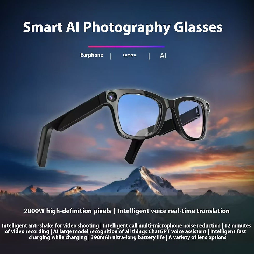 Miniatura: AI Camera Smart Glasses