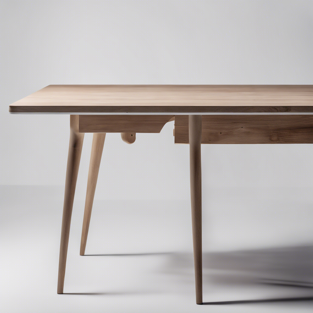 Elegant Wooden Dining Table