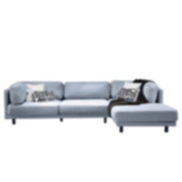 Salon MILO gris clair R