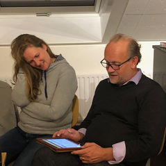 Probe während einer Chorfreizeit.