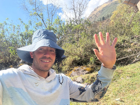 September's Postcard from The Path- Building with Natural Materials; and a Journey to the Nation of the Q'eros