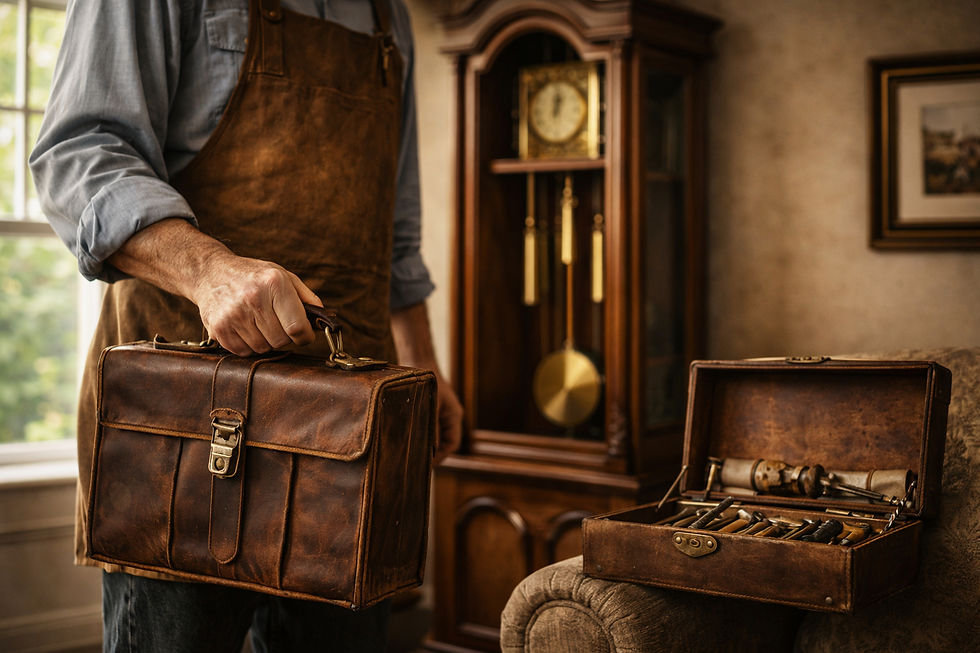 Antique clock restoration service