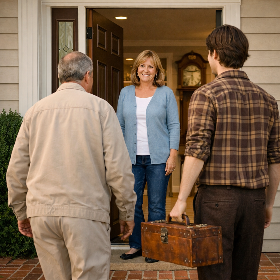 House call clock service