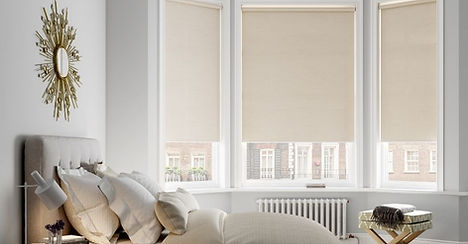 Blackout Roller Blinds In a Bedroom