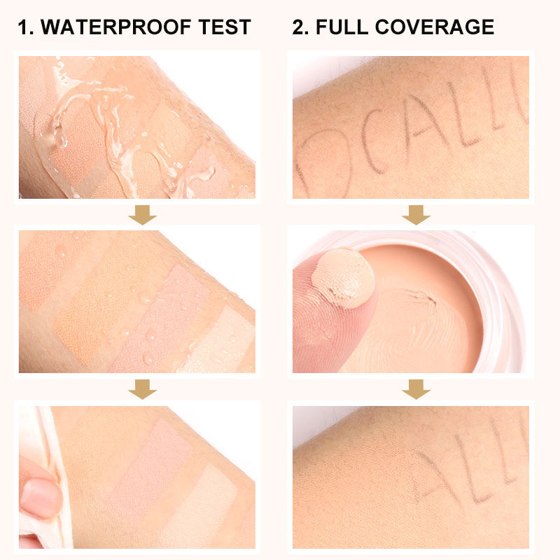 Thumbnail: Wholesale FOCALLURE 7 Colors Face Concealer Waterproof Full Coverage Moisturizin