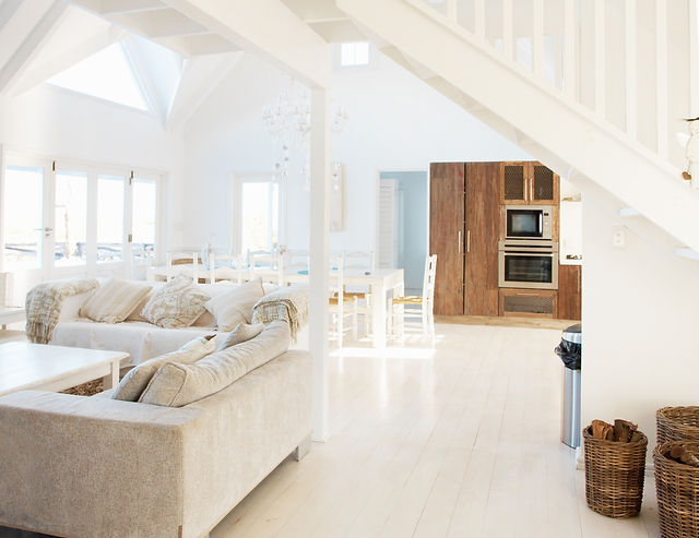 A tidy home after getting cleaned by the professional.