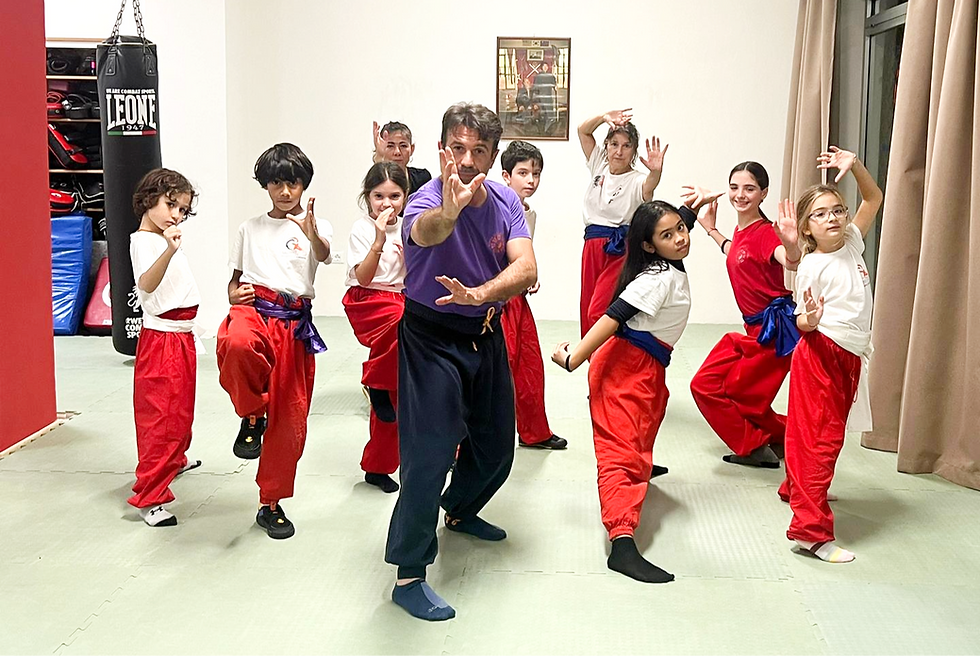 Corso di Kung fu per bambini a Cagliari