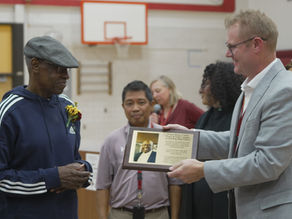 Beloved East Side coach honored with naming of Harding track field