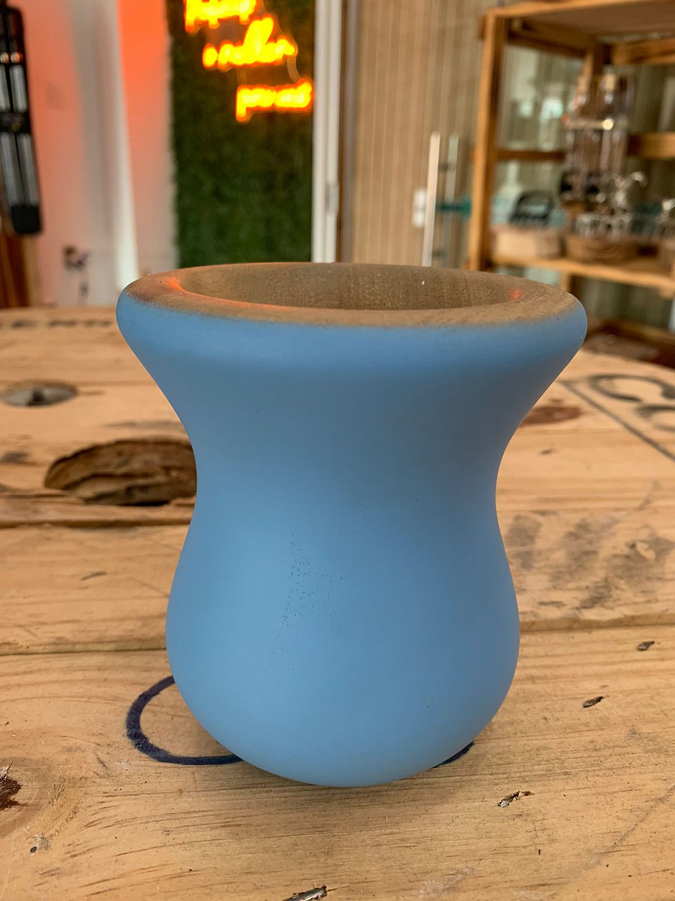 Miniatura: Cuia de Madeira Colorida- Personalizável