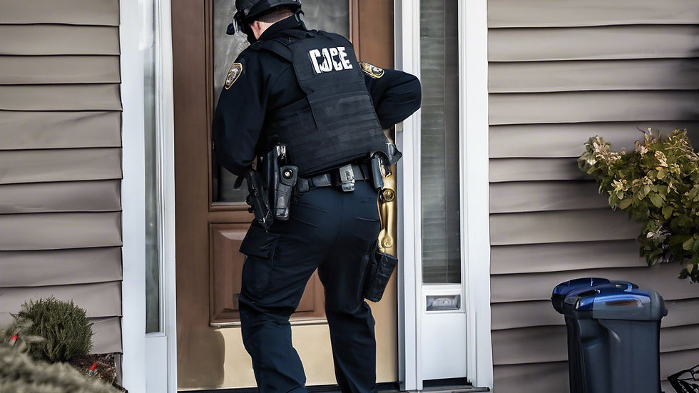 ICE knocking at the front door