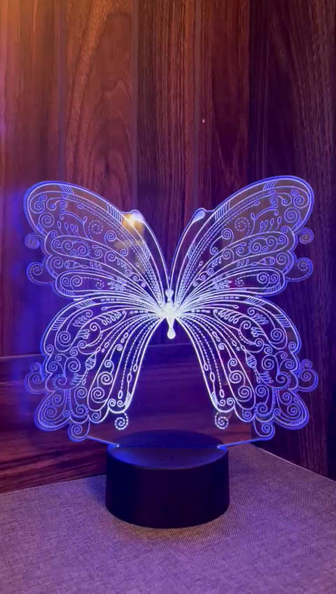 Thumbnail: Acrylic night light with light base