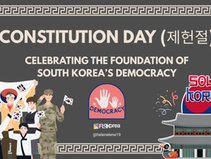 Korean Constitution Day Banner