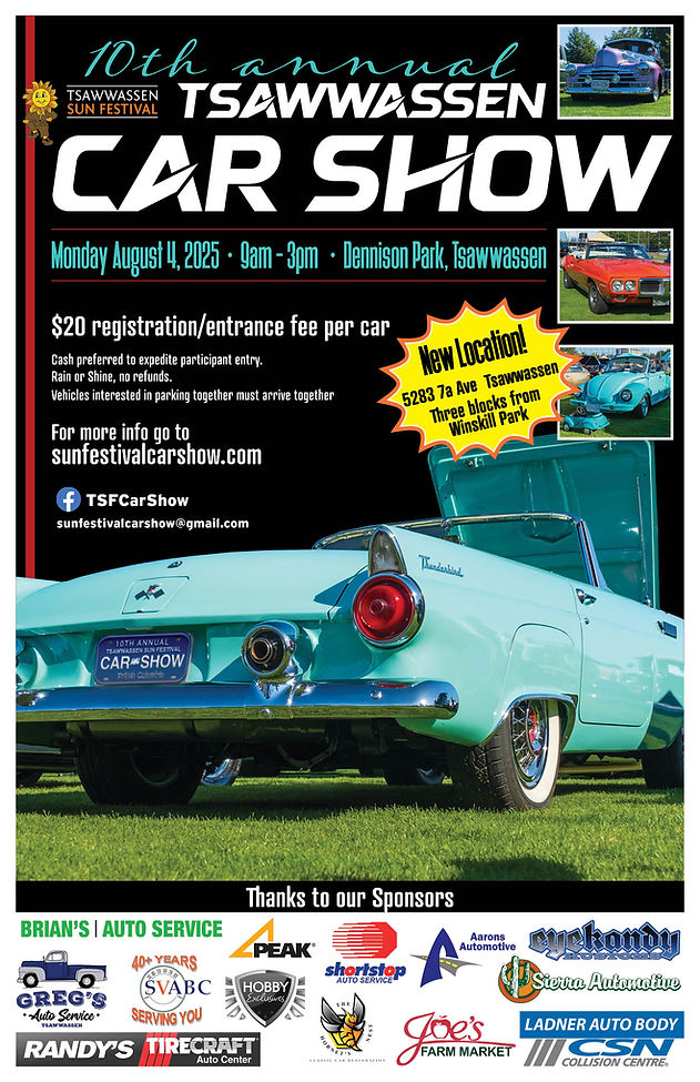 2025 Car Show Poster