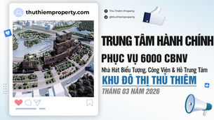 THIẾT KẾ TRUNG TÂM HÀNH CHÍNH CHO 6000 CÁN BỘ TP.HCM & NHÀ HÁT TẠI THỦ THIÊM