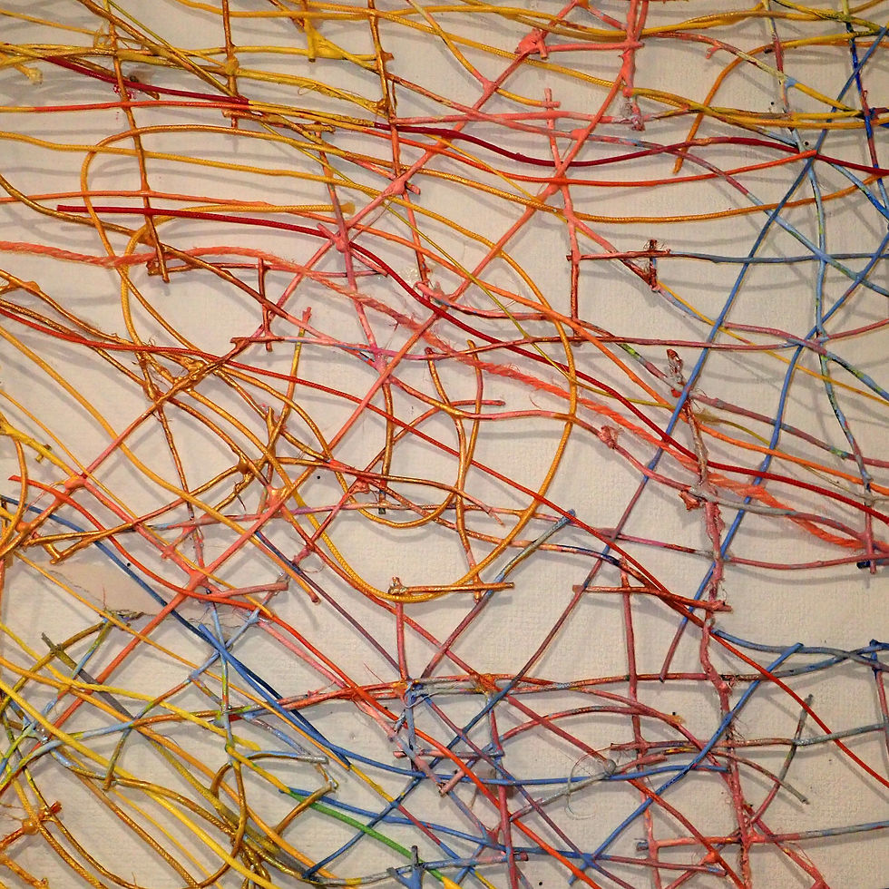 Detail of "Strike For Yellow"