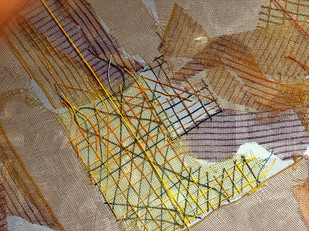 "Inner Rivers Run Deep -3" (Detail View)